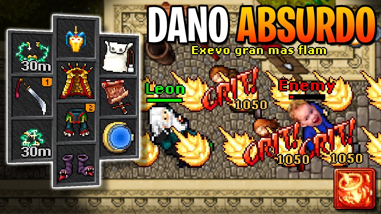 O Poder do MASTER SORCERER no PvP do Tibia 🔥🧙‍♂️