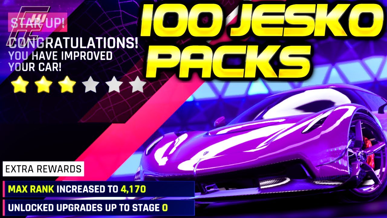OPENING 100 KOENIGSEGG JESKO PACKS + TIPS & TRICKS for its Grand Prix event! (Asphalt 9)