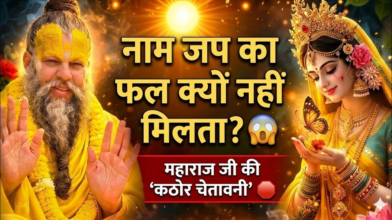 क्या आप भी नाम जप करते हैं पर फल नहीं मिलता? प्रेमानंद जी ने बताया असली कारण! 😱🛑