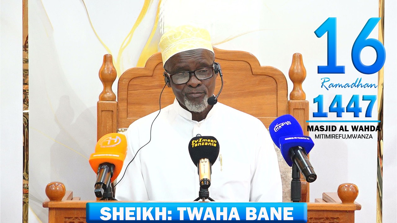 #LIVE: TAFSIR YA QUR`AN ||SHEIKH TWAHA BANE || 05/03/2026  MASJID AL WAHDA  MWANZA