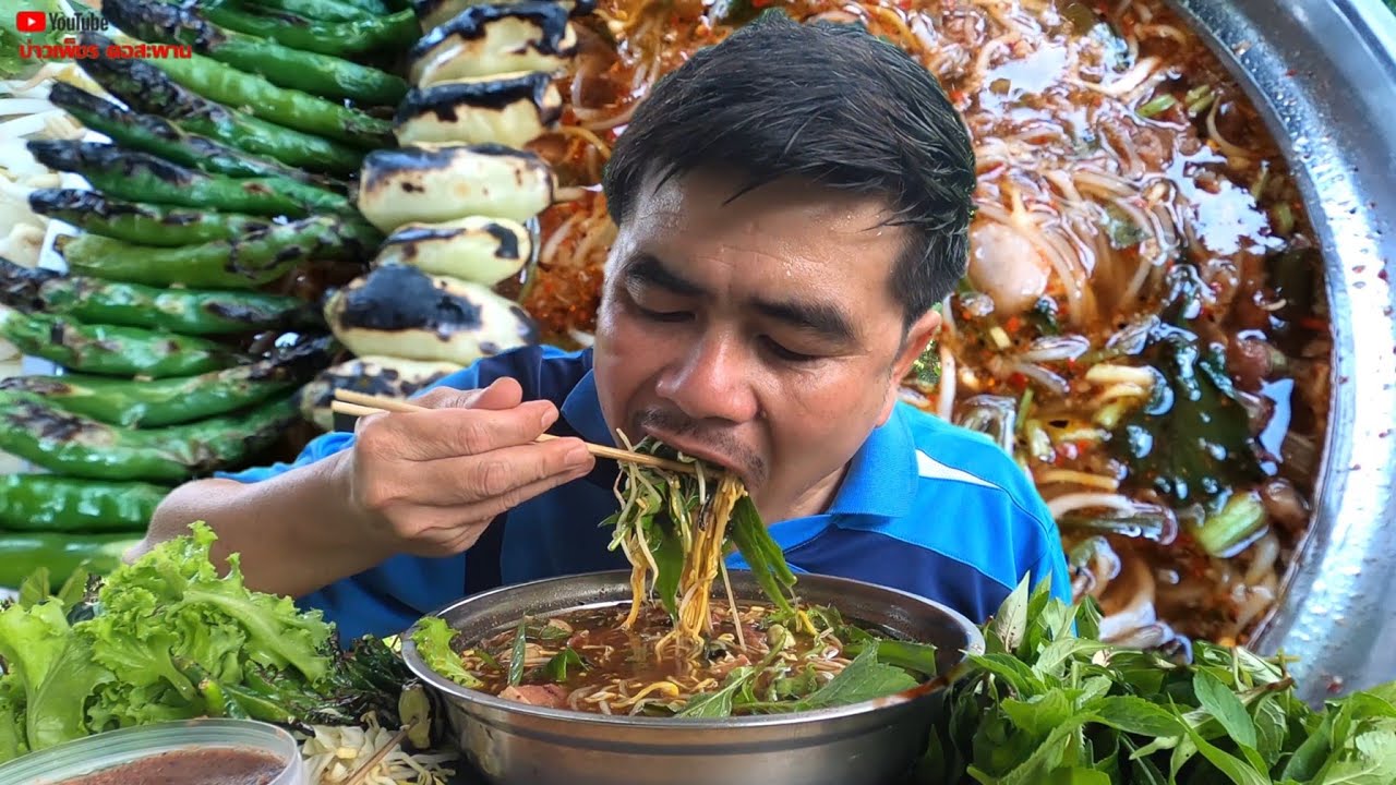 #550.BaoPhetเป็นเด็กเส้นอีกวัน ก๋วยเตี๋ยวเนื้อเปื่อยกับพริกจี่ไฟ กินยามใดกะแซ่บกว่าสุเทื่อ