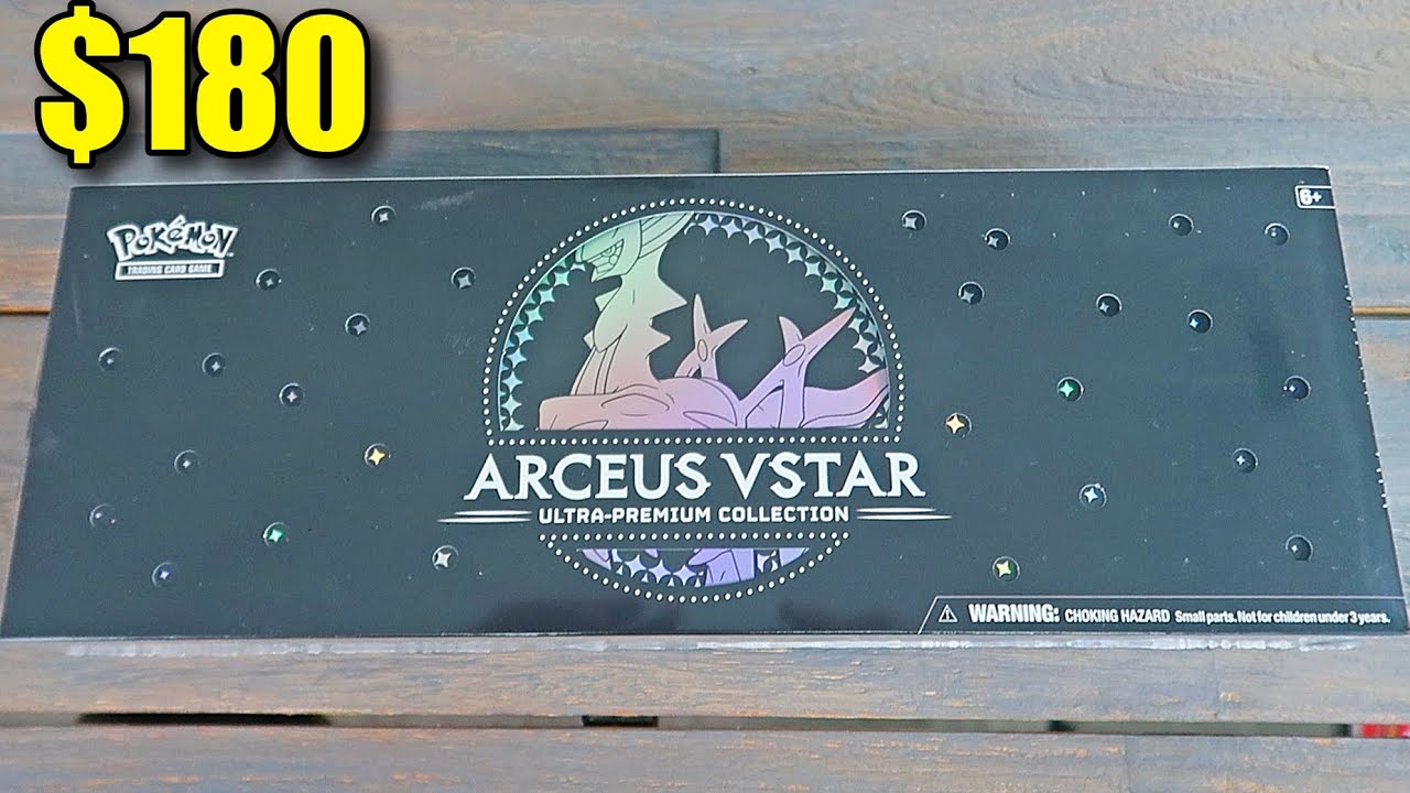 Opening Arceus VSTAR Ultra Premium Collection