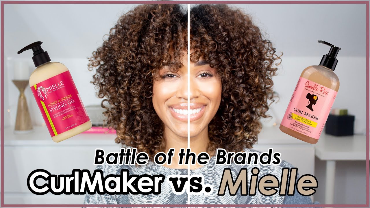 BATTLE OF THE BRANDS | Camille Rose Curl Maker vs Mielle Organics Styling Gel