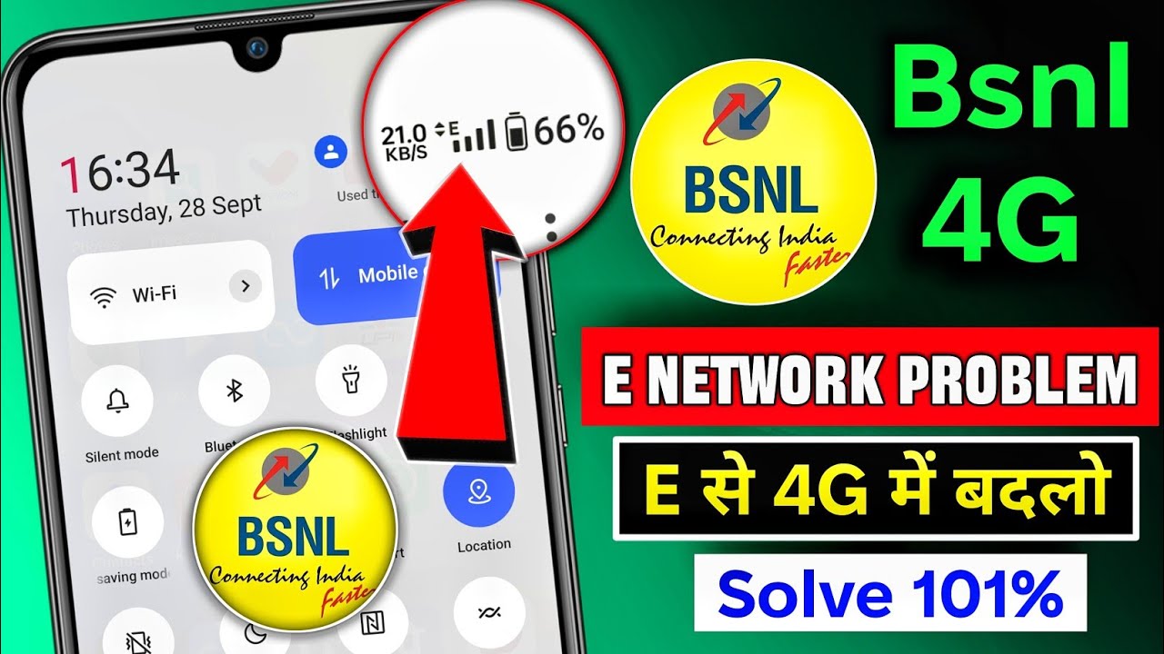 bsnl e network problem | bsnl network problem | bsnl me 4g net kaise chalaye | bsnl 4g settings