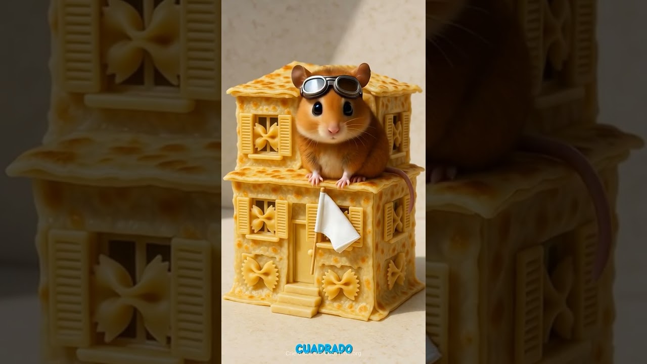 O Hamster e a Roda-Gigante de Macarrão