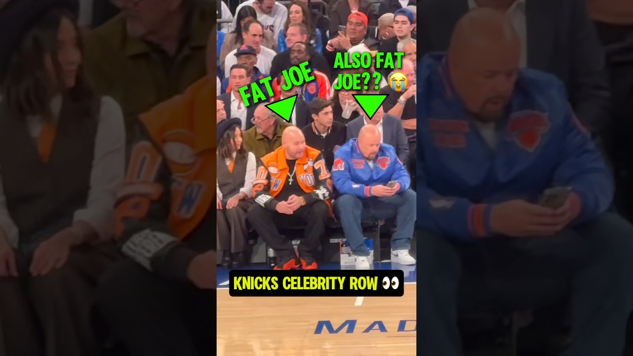 Knicks celebrity row didn&rsquo;t disappoint 😭🔥