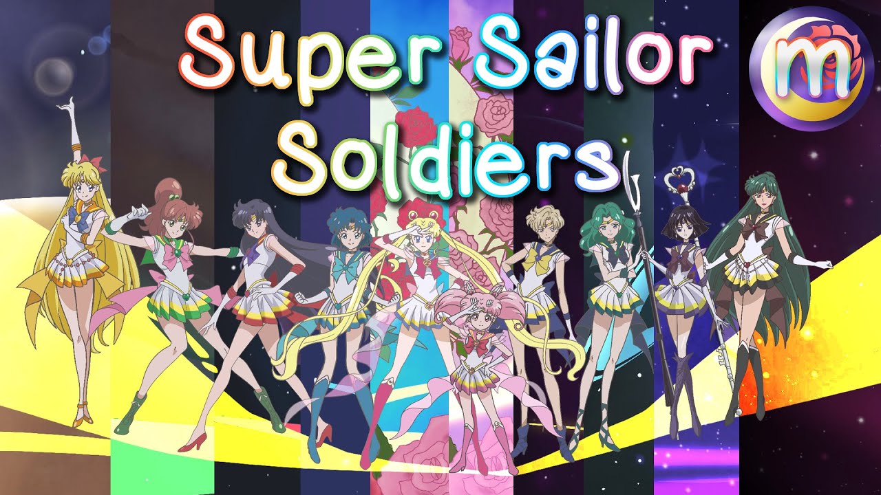 Super Sailor Moon Crisis (FAN ART) Transformation Animations