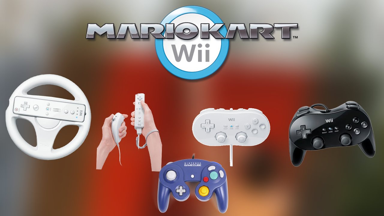 Mario Kart Wii - Handcam with ALL CONTROLLERS - Billyvids_