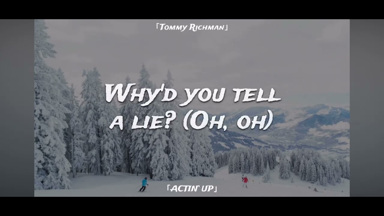 Tommy Richman - acting ￼up ￼￼