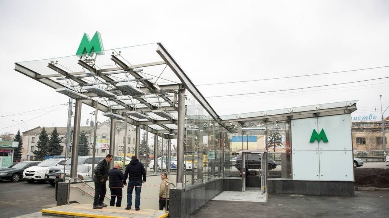 метро Святошино и Нивки с дрона