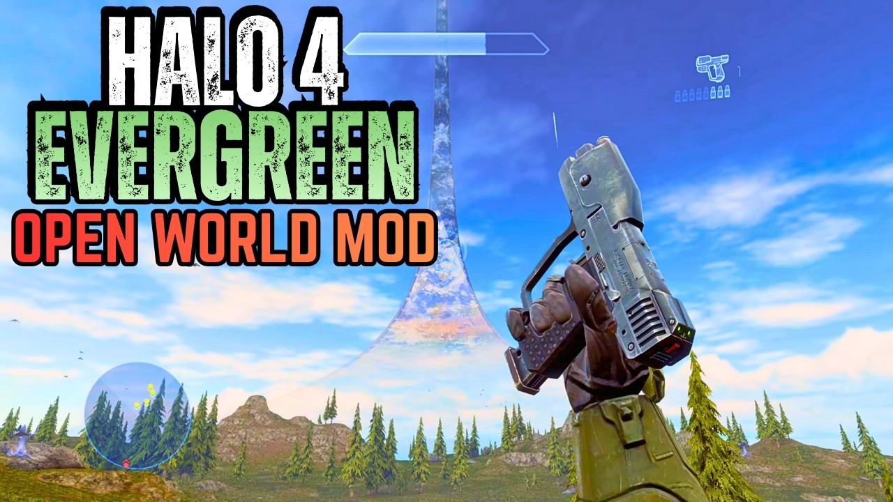 Someone Made An Open World PvE Halo 4 Mod... This Has So Much Potential! | Evergreen Open World Mod