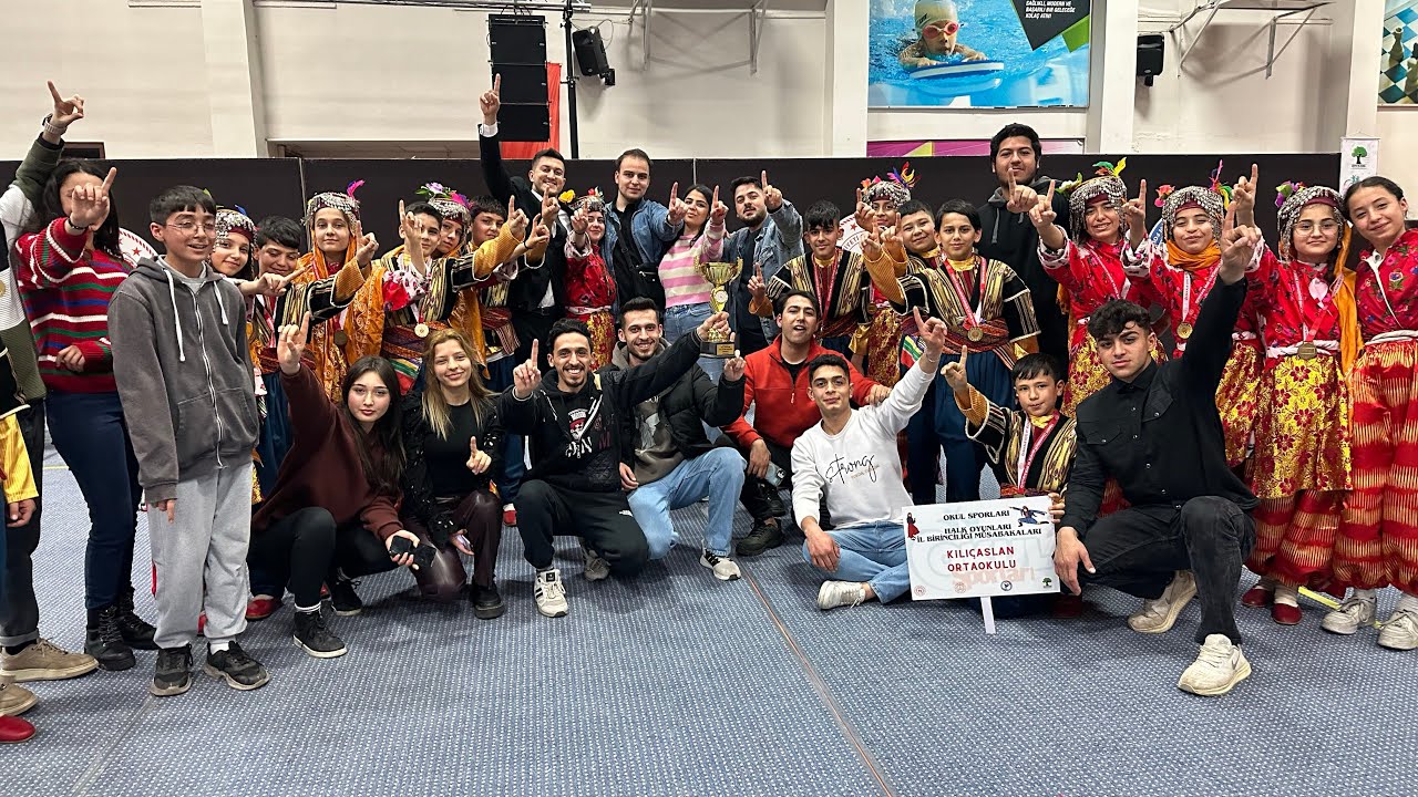 Okul sporları halk oyunları il yarışması Gaziantep birincisi Kılıçarslan ortaokulu - 2024