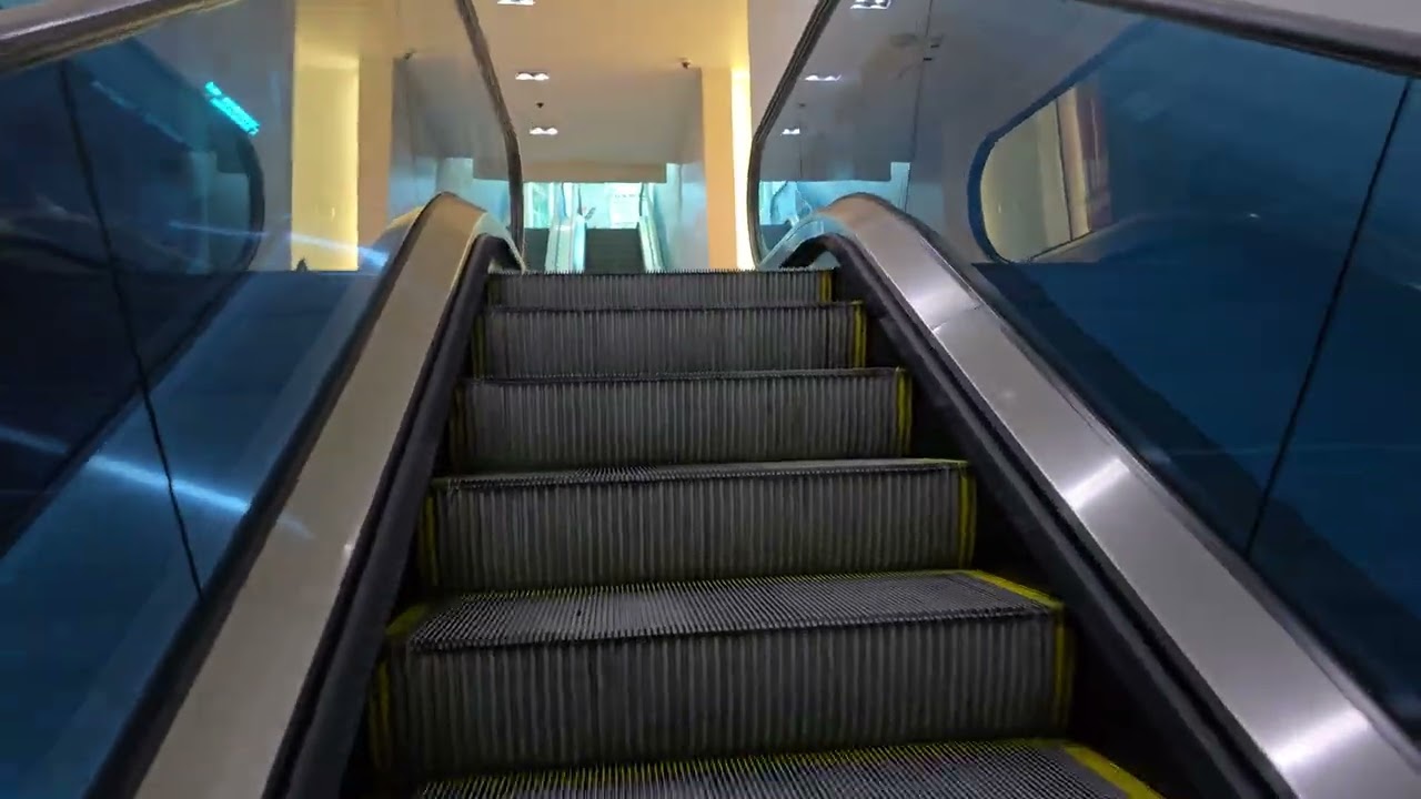 Schindler Escalators at City Center on 6th Parking Garage Los Angeles, CA