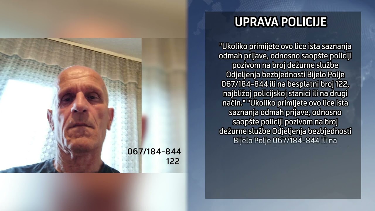 VIJESTI U POLA 7 - UBISTVO SOKOLAC BIJELO POLJE | Vijesti online