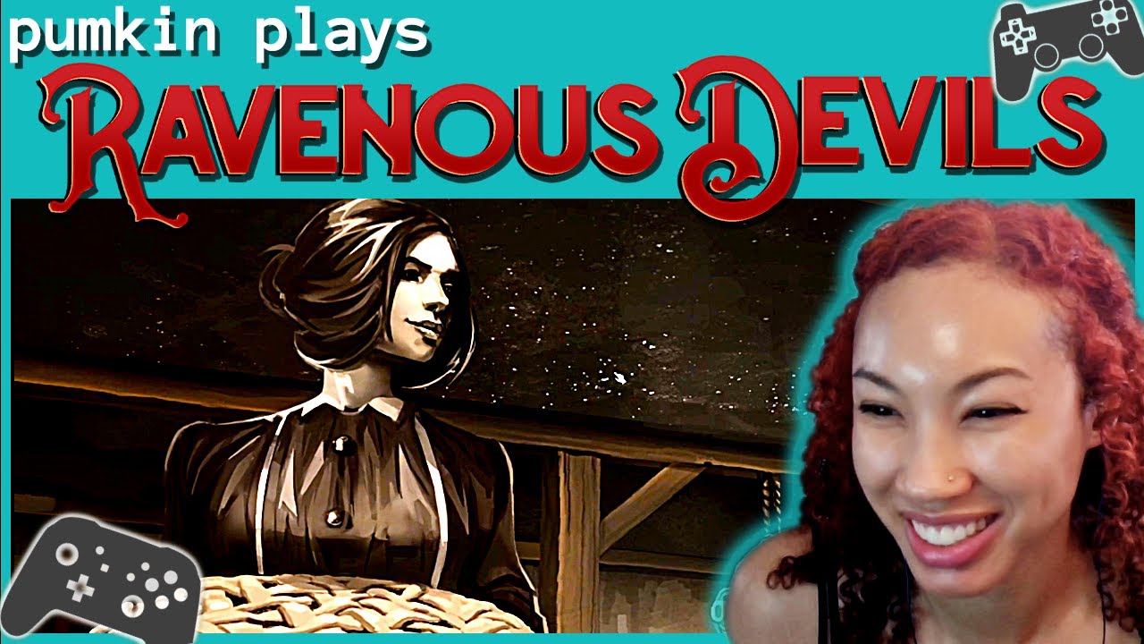 Let's Try RAVENOUS DEVILS Demo! 🎃 Horror Cooking Sim