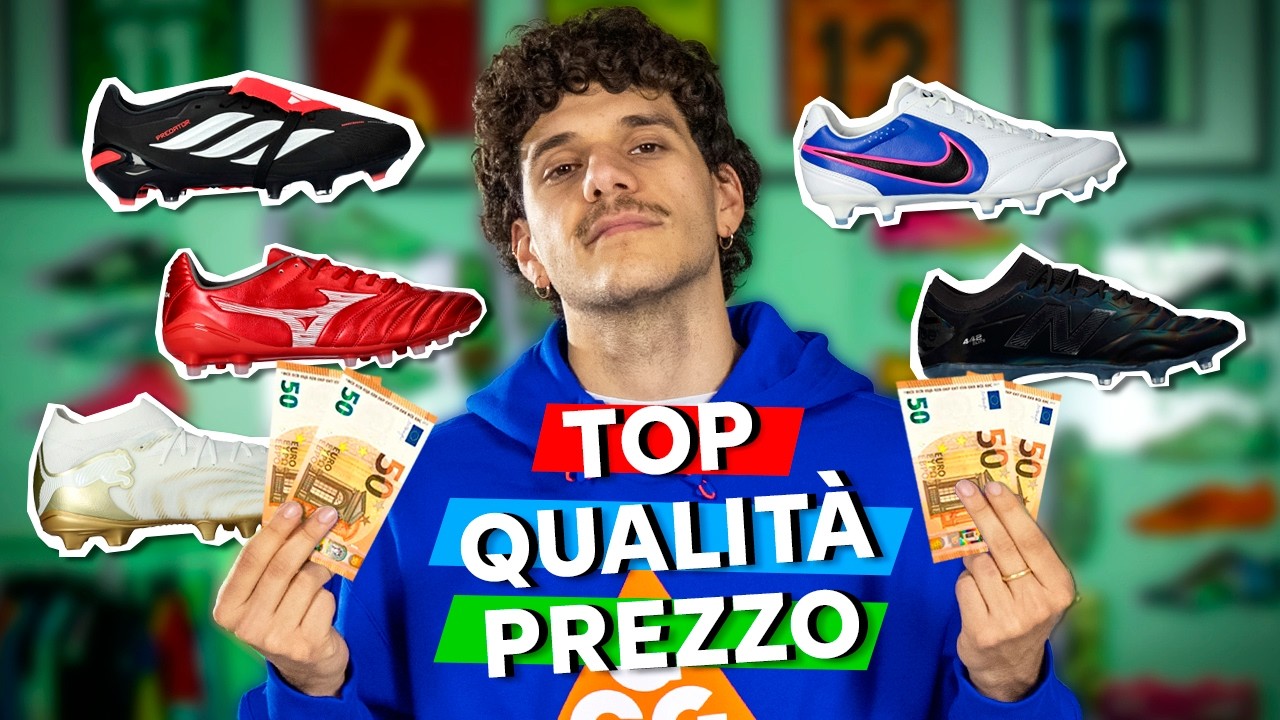 QUESTE SONO LE MIGLIORI SCARPE DA CALCIO QUALIT&Agrave; PREZZO DEL 2026!