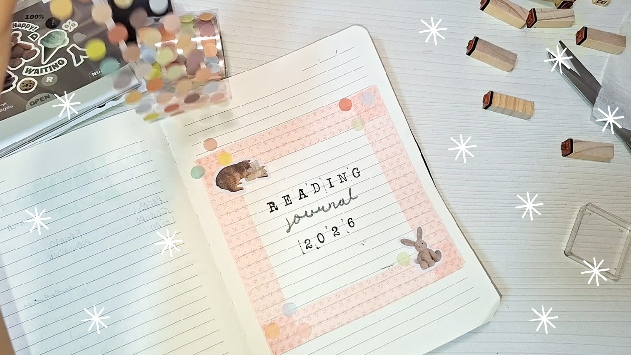 Haciendo mi Reading Journal 2026 + Tour completo 📖💌 (setup conmigo) || @mariajosebooks