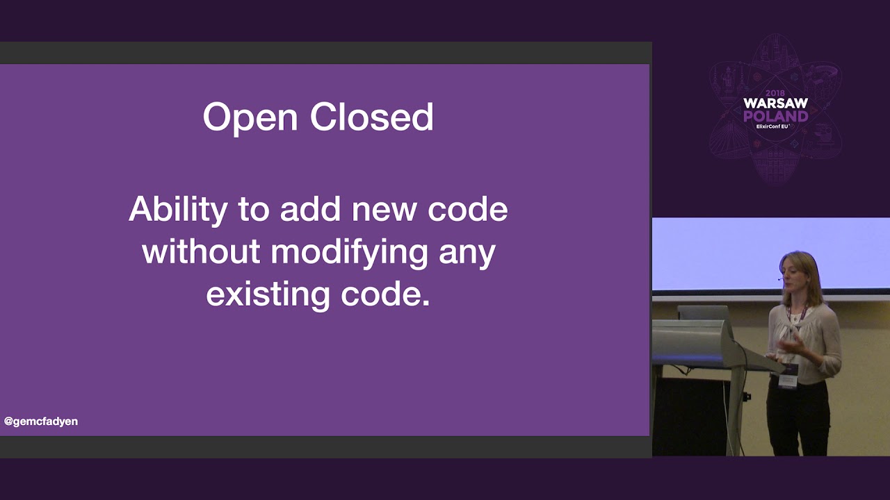SOLID Elixir - Georgina McFadyen - ElixirConf EU 2018