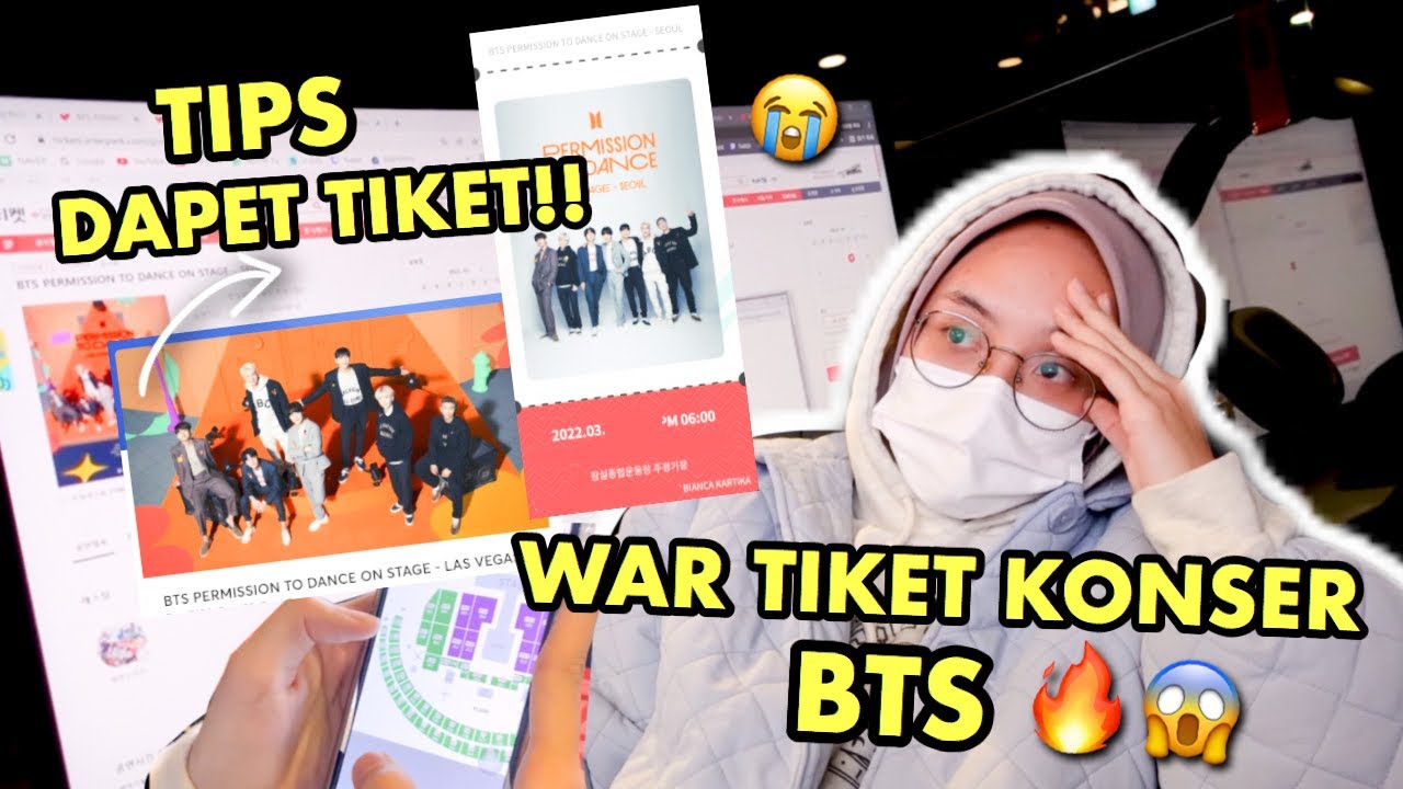 BTS TICKET CONCERT VLOG 🔥 HOW SCARY IT IS TO GET BTS TICKET CONCERT?! 😱 I GOT IT!! 😭