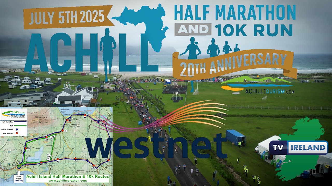 Achill Half Marathon & 10K Run – 20th Anniversary Highlights