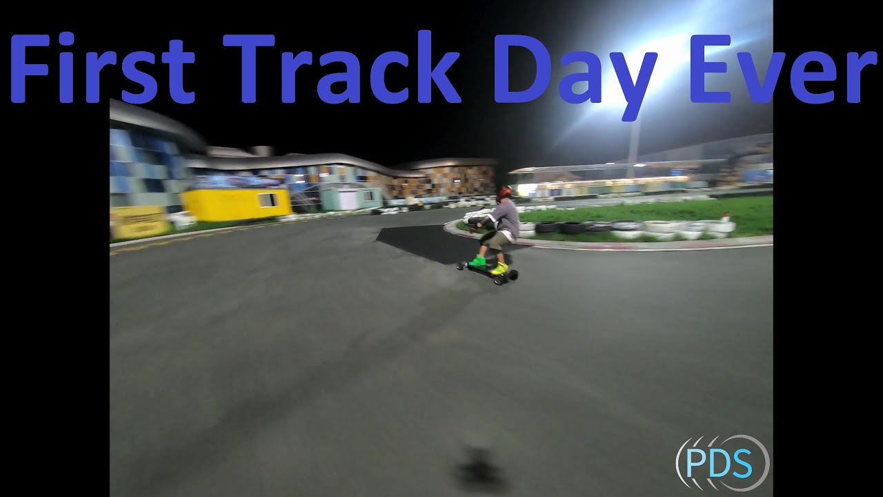 1st Track Day Ever. DIY Trampa Street Carver. I certainly need a lot more practice.