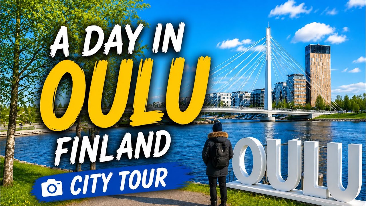City Tour Oulu Finland 🇫🇮 | Complete Guide 2026 | Indian in Finland | Oulu City Tour Hindi 4k 🔥#oulu