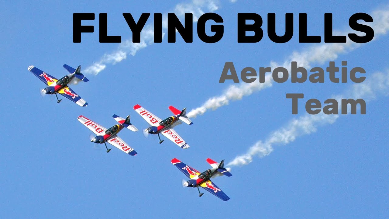 FLYING BULLS Aerobatic Team | 4x XtremeAir XA42 | 4K | Airshow Breclav 2024