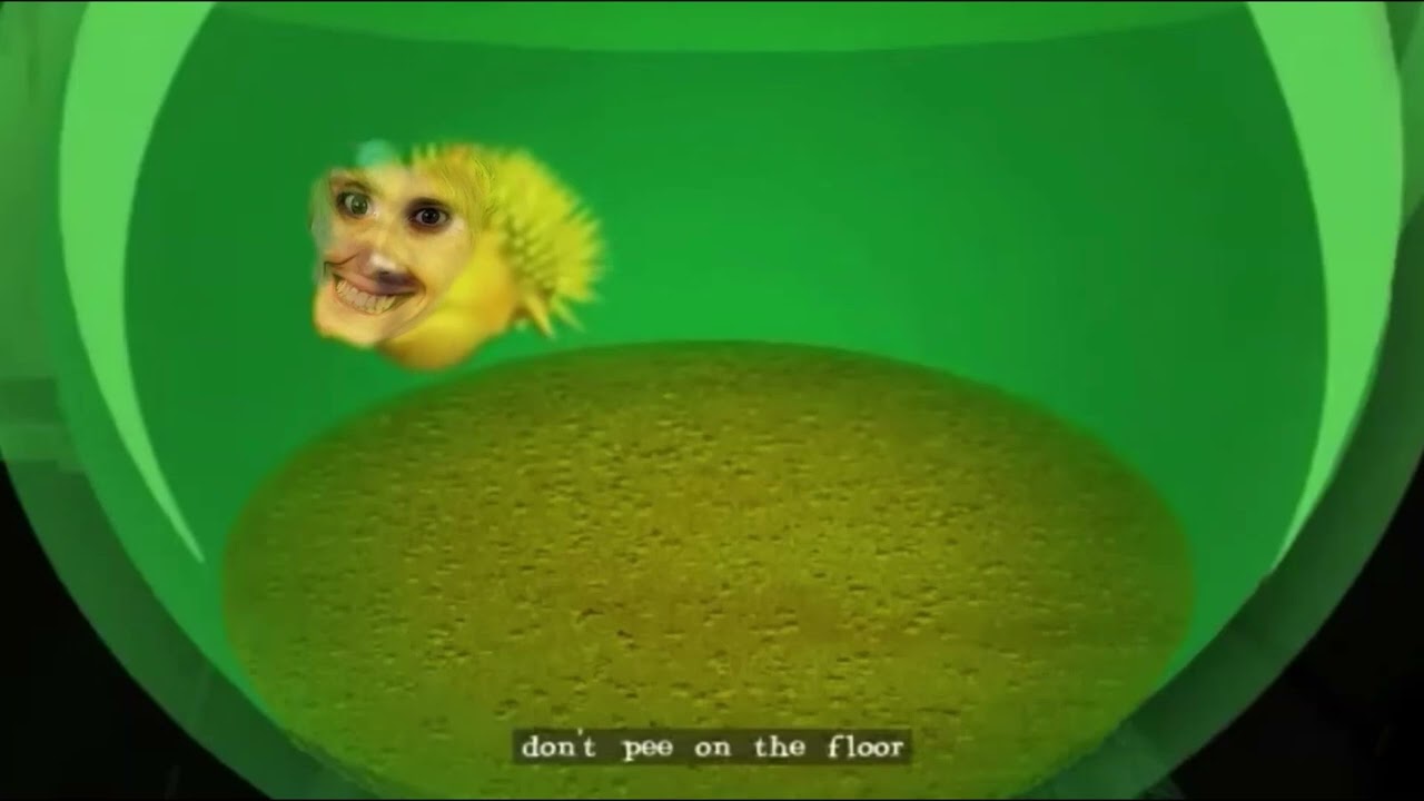 Bijuu Mike sings don't pee on the floor, use the commodore #bijuumeme