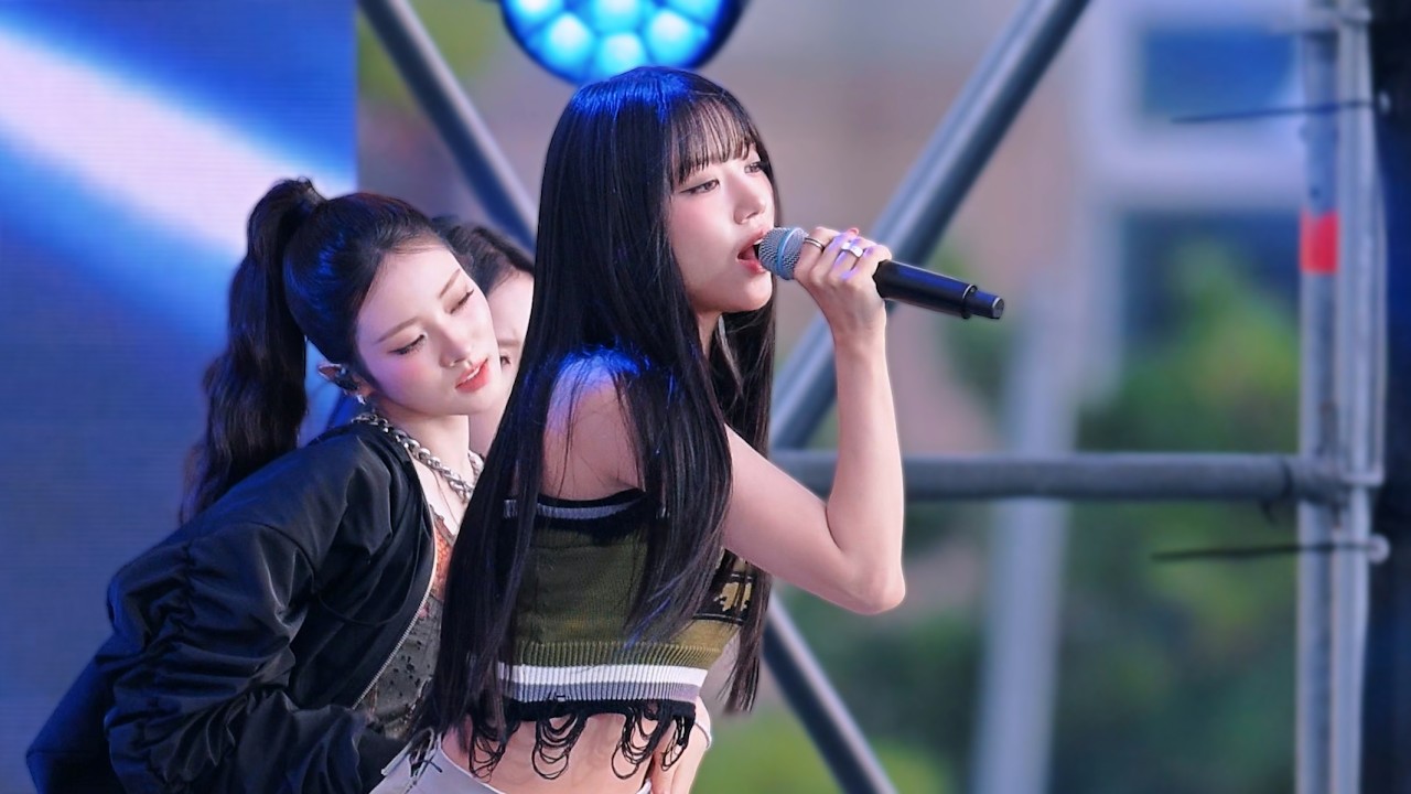미야오 수인 직캠 - HANDS UP & BODY / 250807 엠카운트다운 in 보령 / M-COUNT DOWN in Boryeong / #MEOVV #SOOIN #Fancam