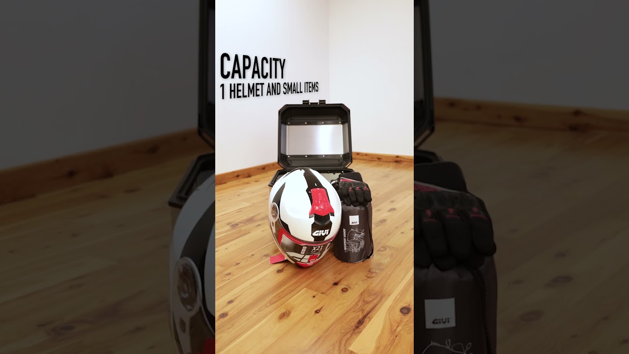 Introducing GIVI New MONTE BIANCO Top Case #givi #giviindia