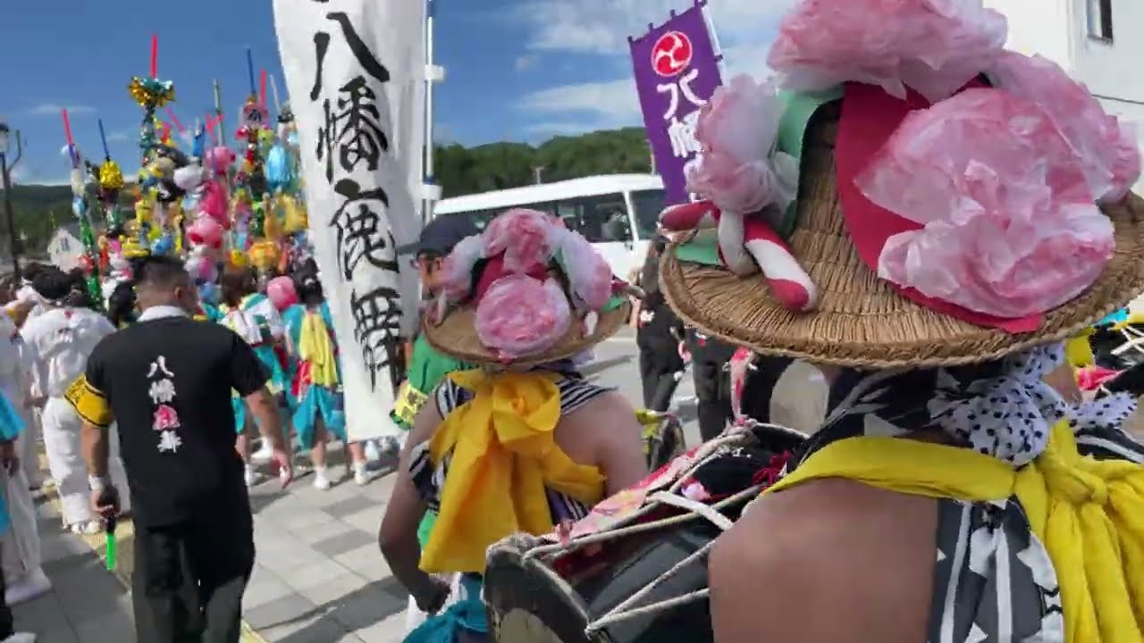 八幡鹿舞保存会(岩手県山田町) がライブ配信中！