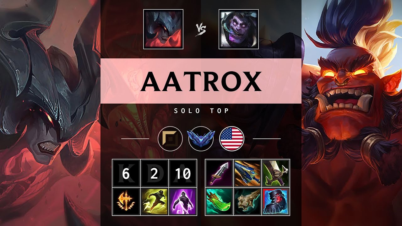 Aatrox Top vs Dr. Mundo - NA Diamond Patch 25.20