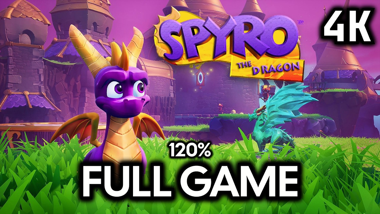 Spyro the Dragon - Reignited Trilogy┆Full Game┆No Commentary┆4K60FPS