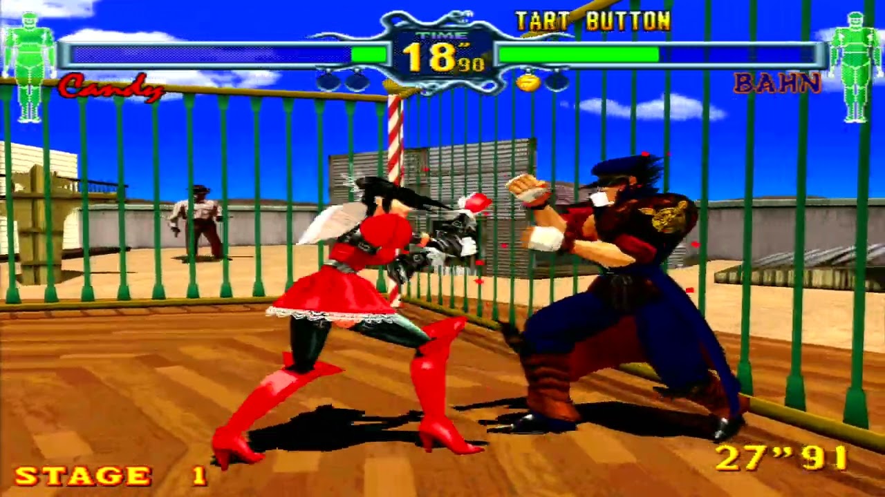 Fighting Vipers Gameplay (PS3 Store)