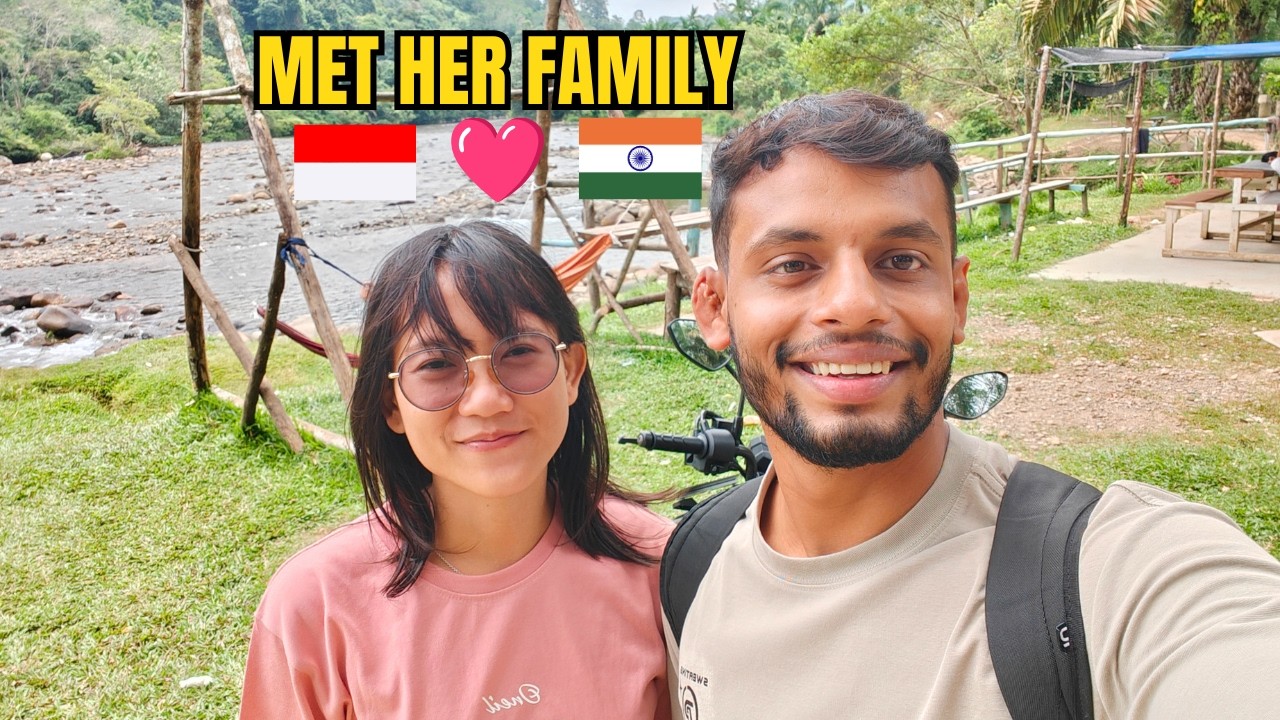 NERVOUS TO MEET HER FAMILY IN INDONESIA😳🇮🇩
