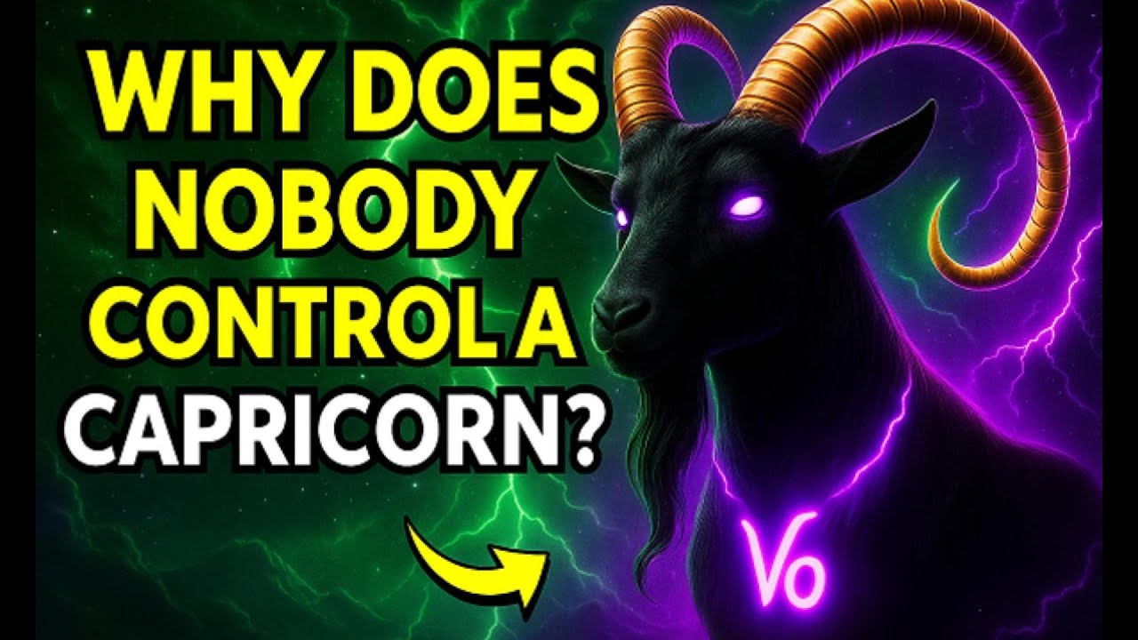 12 REASONS WHY NOBODY CAN CONTROL A CAPRICORN ♑🐐♑🐐♑🐐