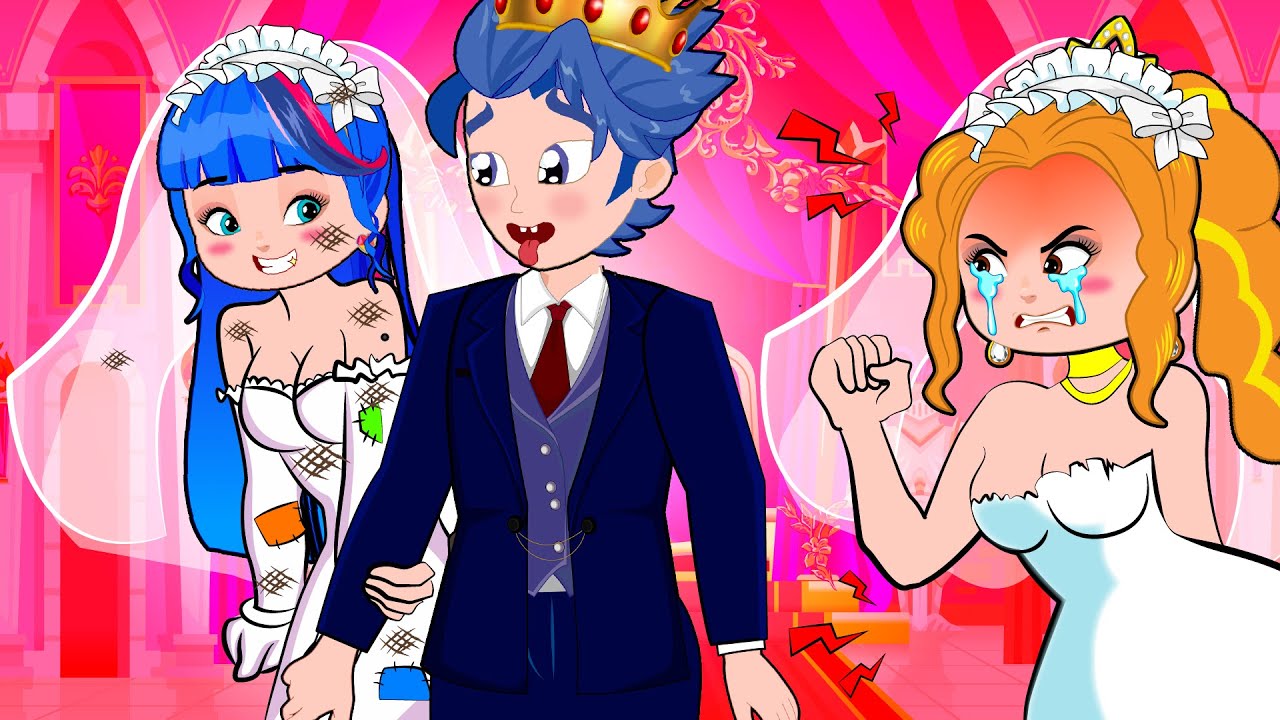 Rich vs Poor Wedding - Very Sad Story but Happy Ending - Poor Princess Life Animation