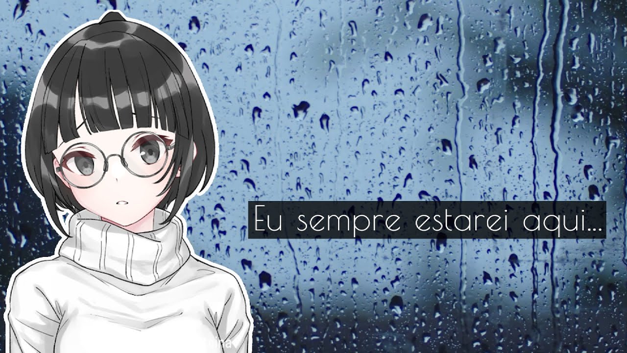 Namorada te consola após dia difícil | ASMR Roleplay (atenção pessoal, fala suave, som de chuva)