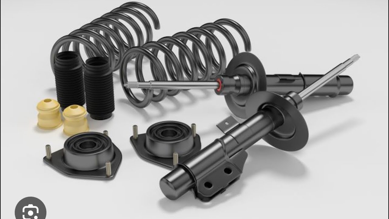 Front new Strut swap with old coil spring 