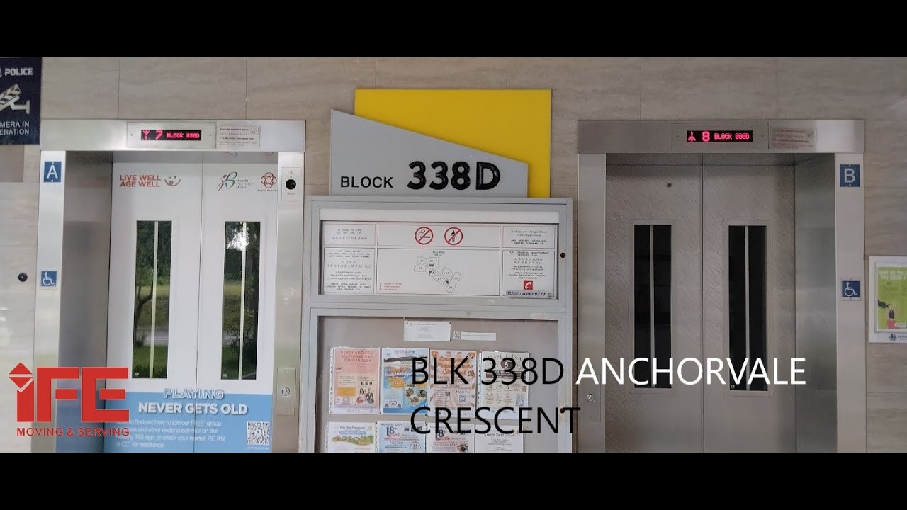 Blk 338D Anchorvale - iFE lifts