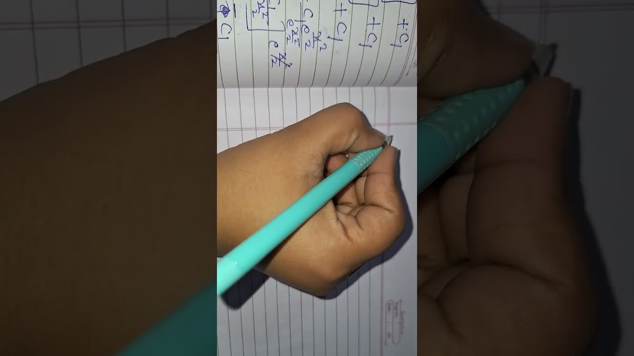 Bsc math differential equations semester 3rd chapter 1 examples 