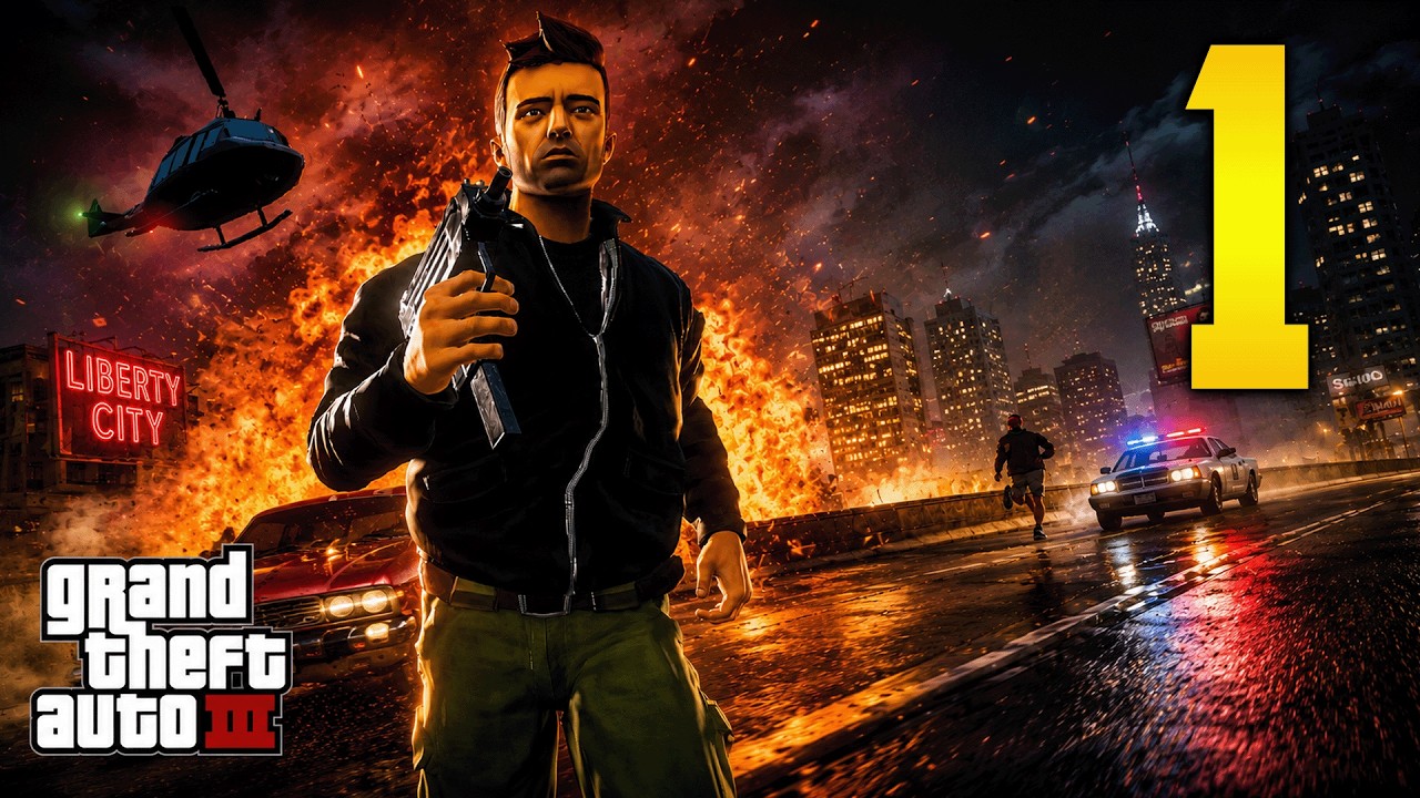 Grand Theft Auto III: Definitive Edition - Part 1 - IT BEGINS!