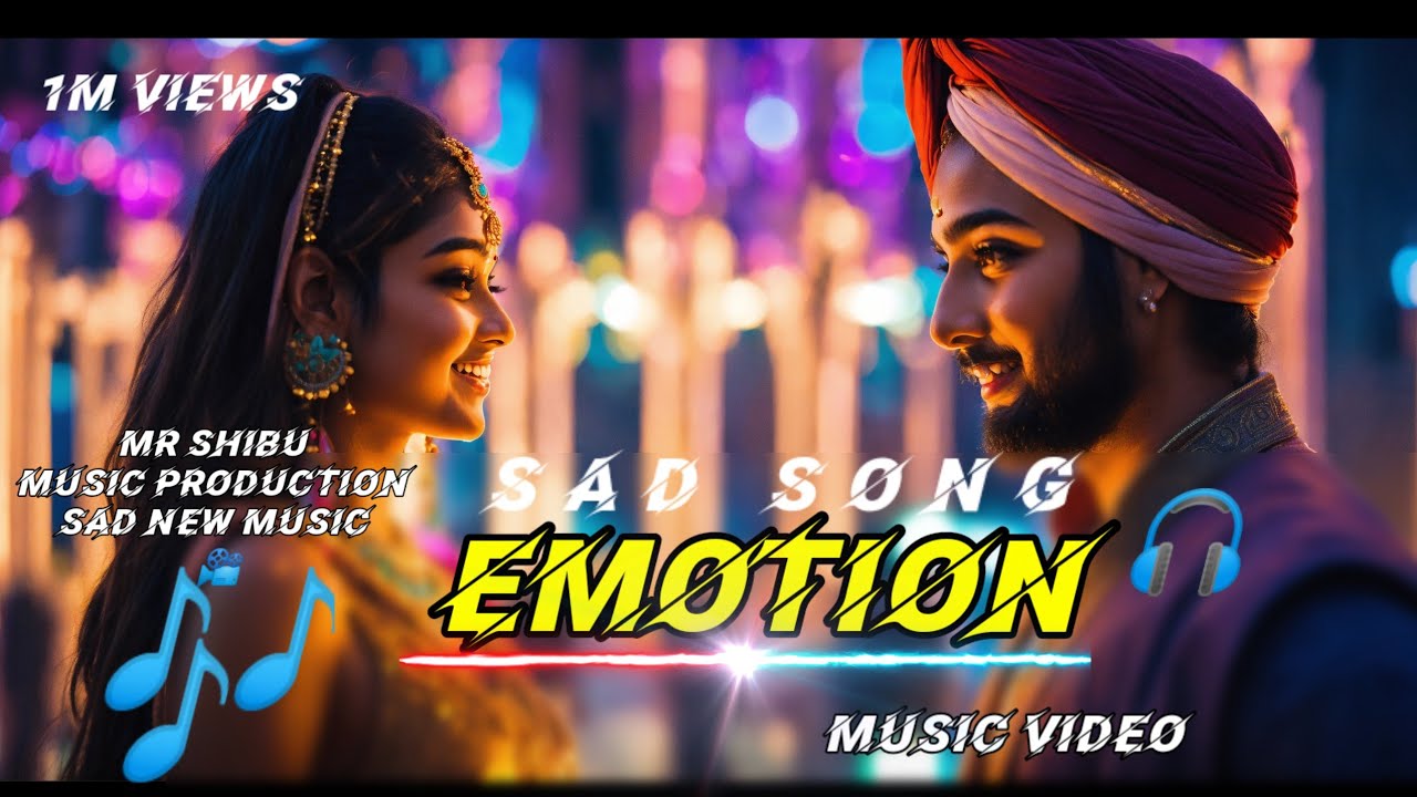 Hindi Bollywood style sad song 🎶//sad music video