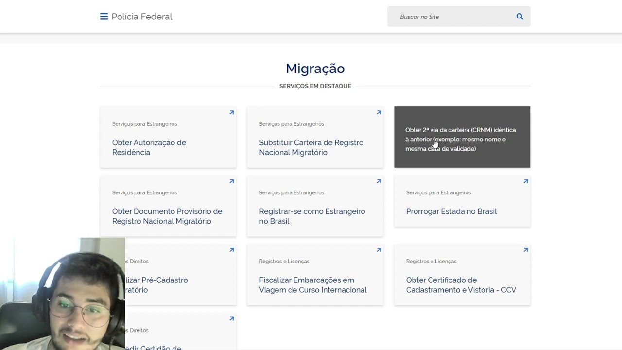 Tutorial Formulário Policia Federal para pedir residencia