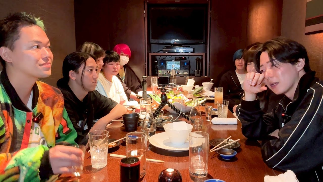 「あの件はすみませんでした…」相馬チームに高級料理を奢るまえっさんがヒカルを想い涙を流しました