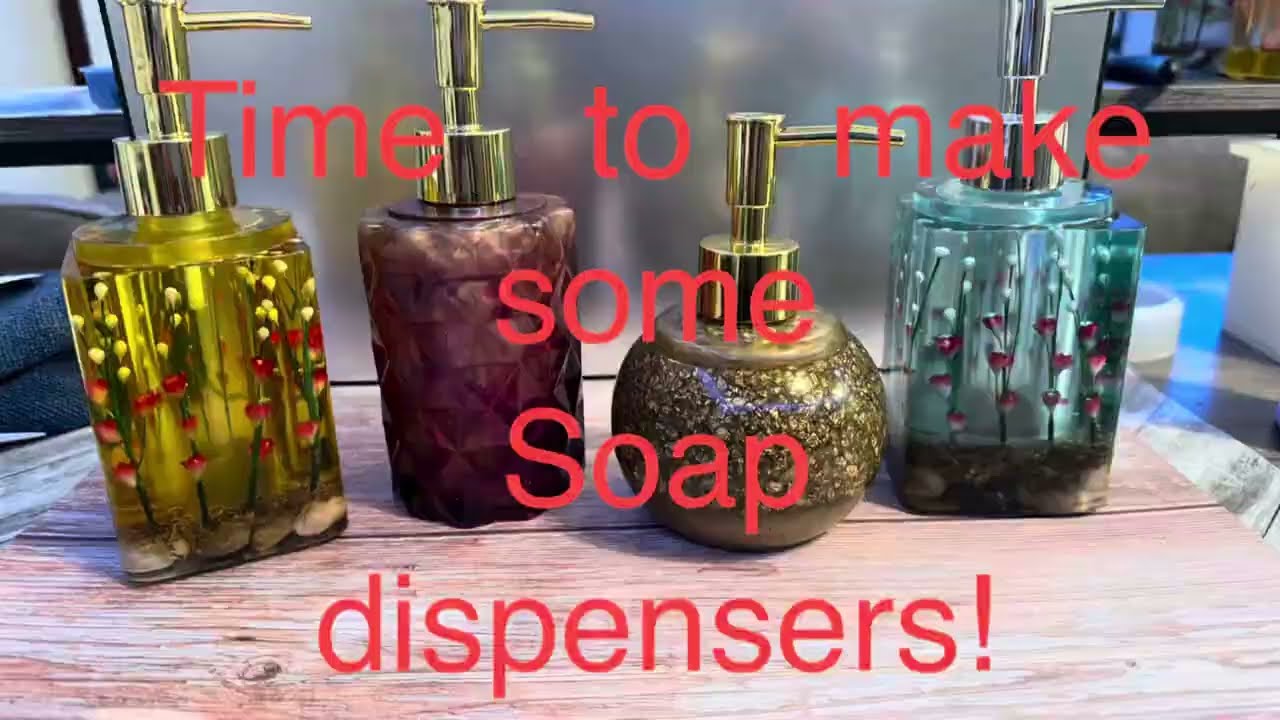 #25 Its time to make some more soap dispensers!  #resin #unicone
