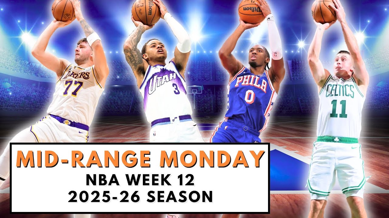 Mid-Range Monday: NBA Week 12 ft. Luka, Tyrese Maxey, Keyonte George, & More!