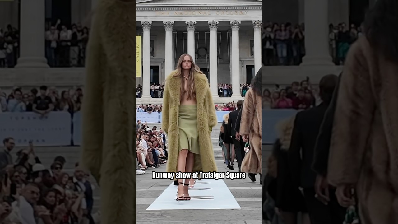 Topshop i Topman zorganizowały kultowy pokaz mody na Trafalgar Square