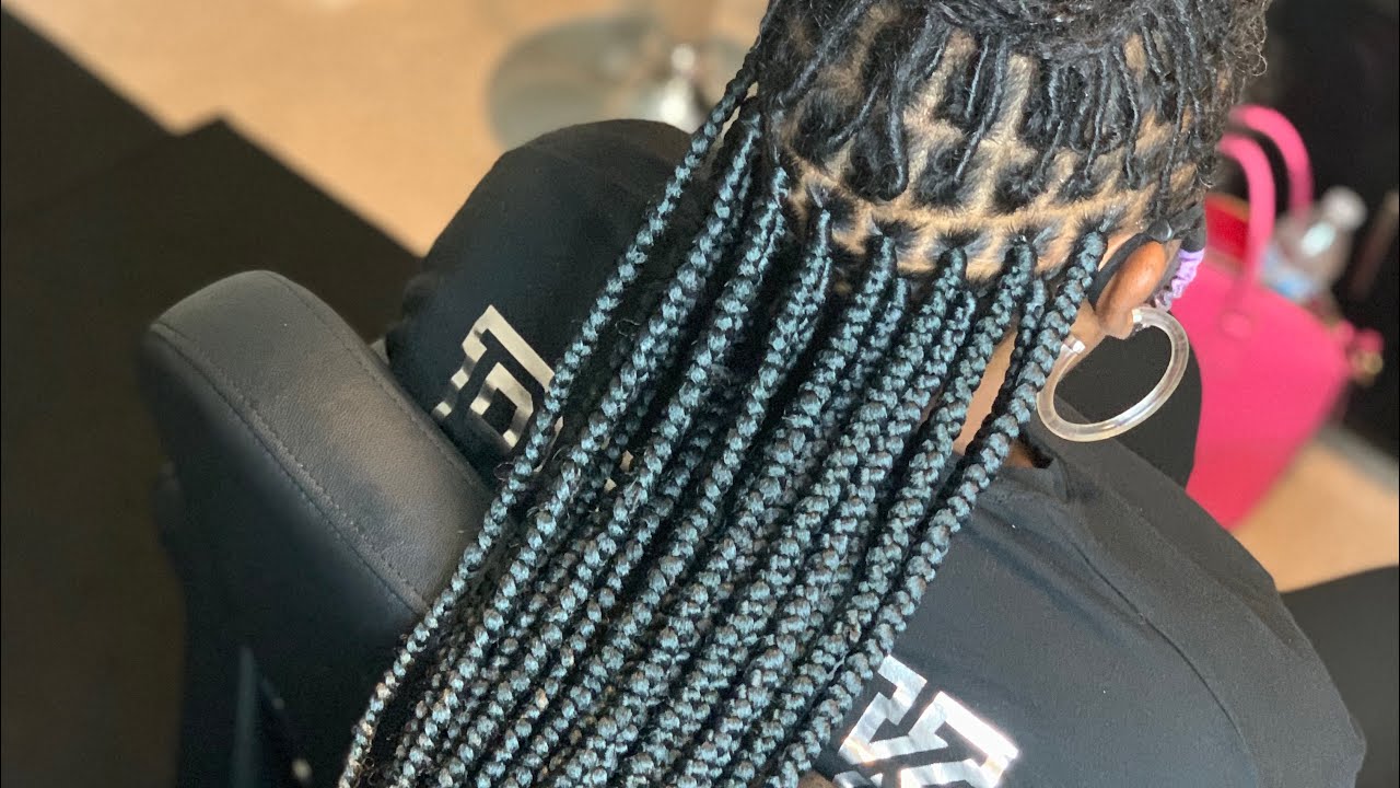 HOW TO: BRAIDS OVER DREADS