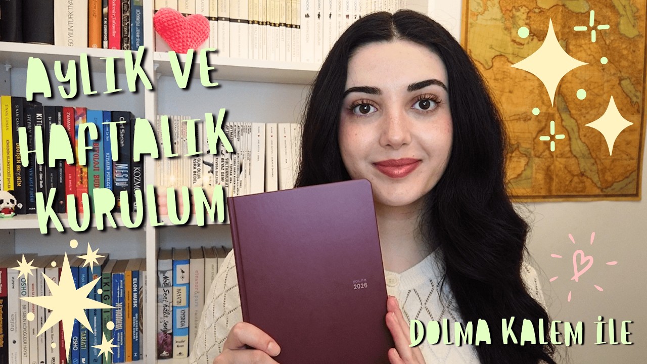 Dolma Kalem ile Aylık ve Haftalık Kurulum Yapıyoruz 🖋✨️
